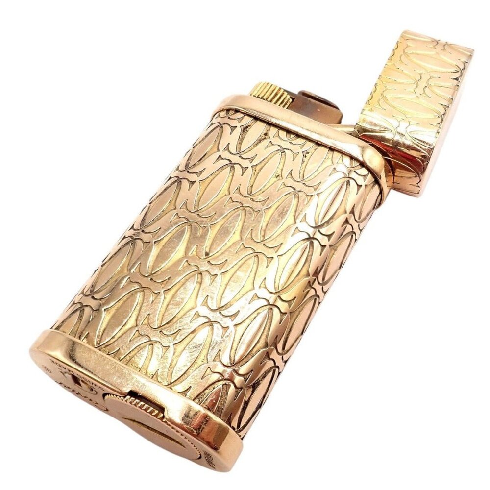 Vintage Cartier Pasha Rose Gold Tone Lighter - Picture 11 of 15